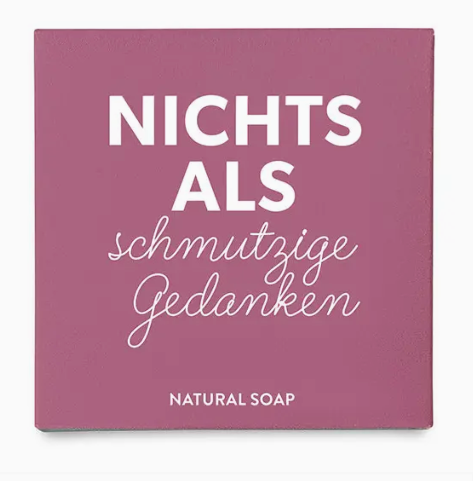 Geschenkseife Nichts als schmutzige Gedanken Dearsoap