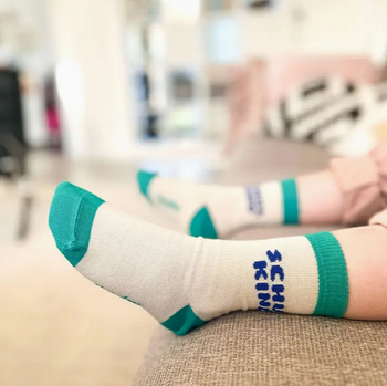 Schulkind Socken Blau Tinyday
