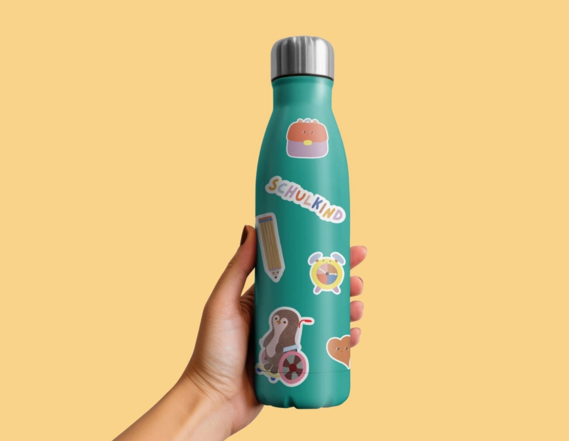 Reflektierende Sticker Schulstart Modern Kids Art