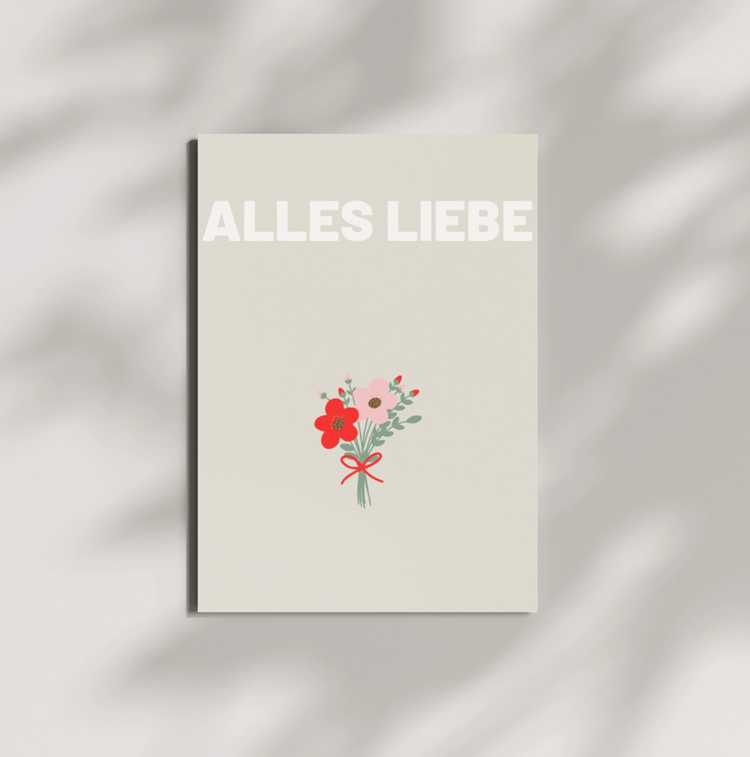 Postkarte - ALLES LIEBE Herr&FrauHempel