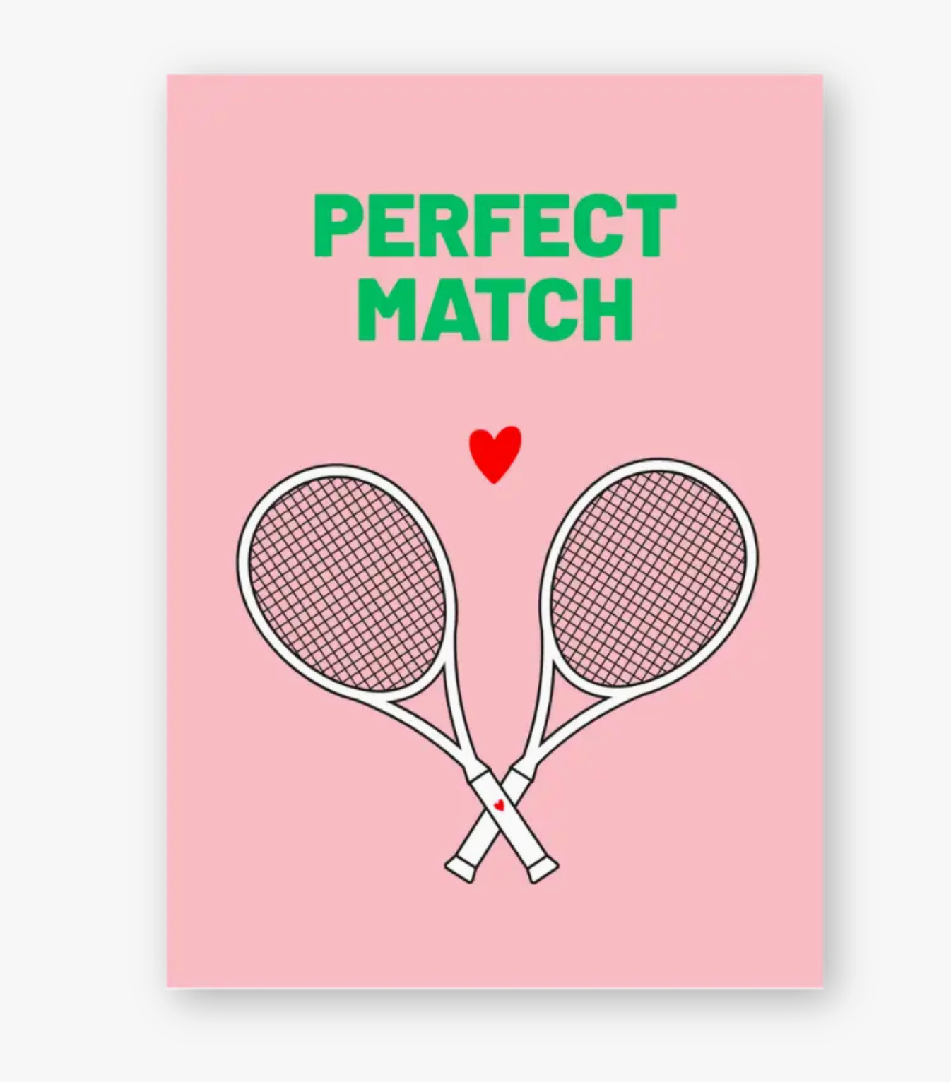 Postkarte - PERFECT MATCH Herr&FrauHempel