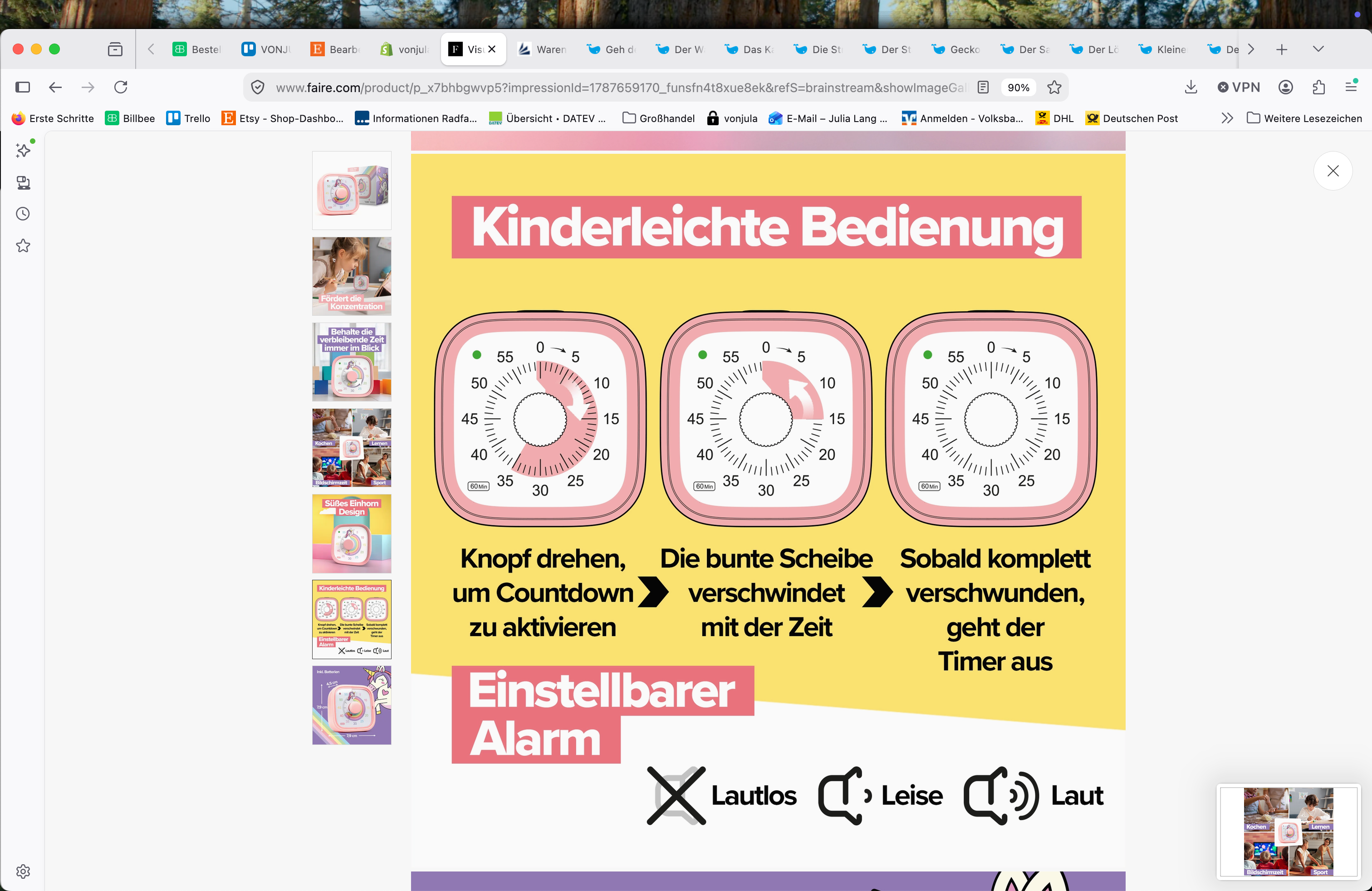 Visual Timer / Rainbow Ride