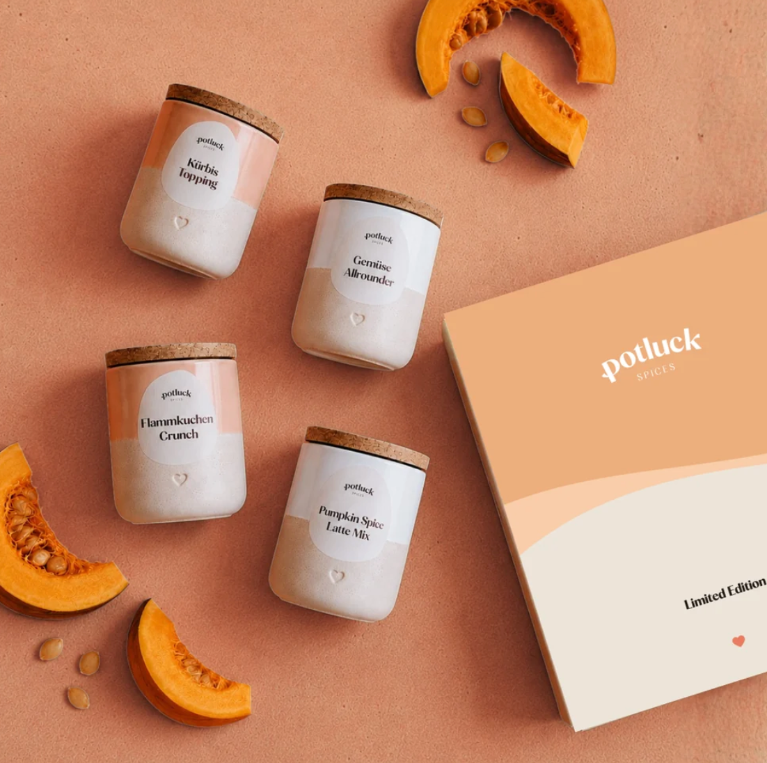 4er Geschenkset - Duo Edition Herbst Potluck