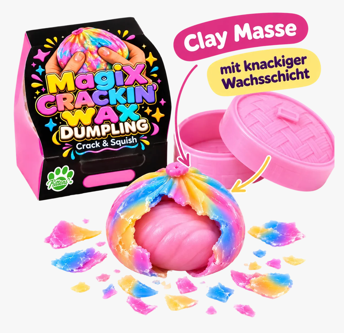 Triton-X - MagiX Crackin’ WaX Dumpling 5,5 cm ASMR