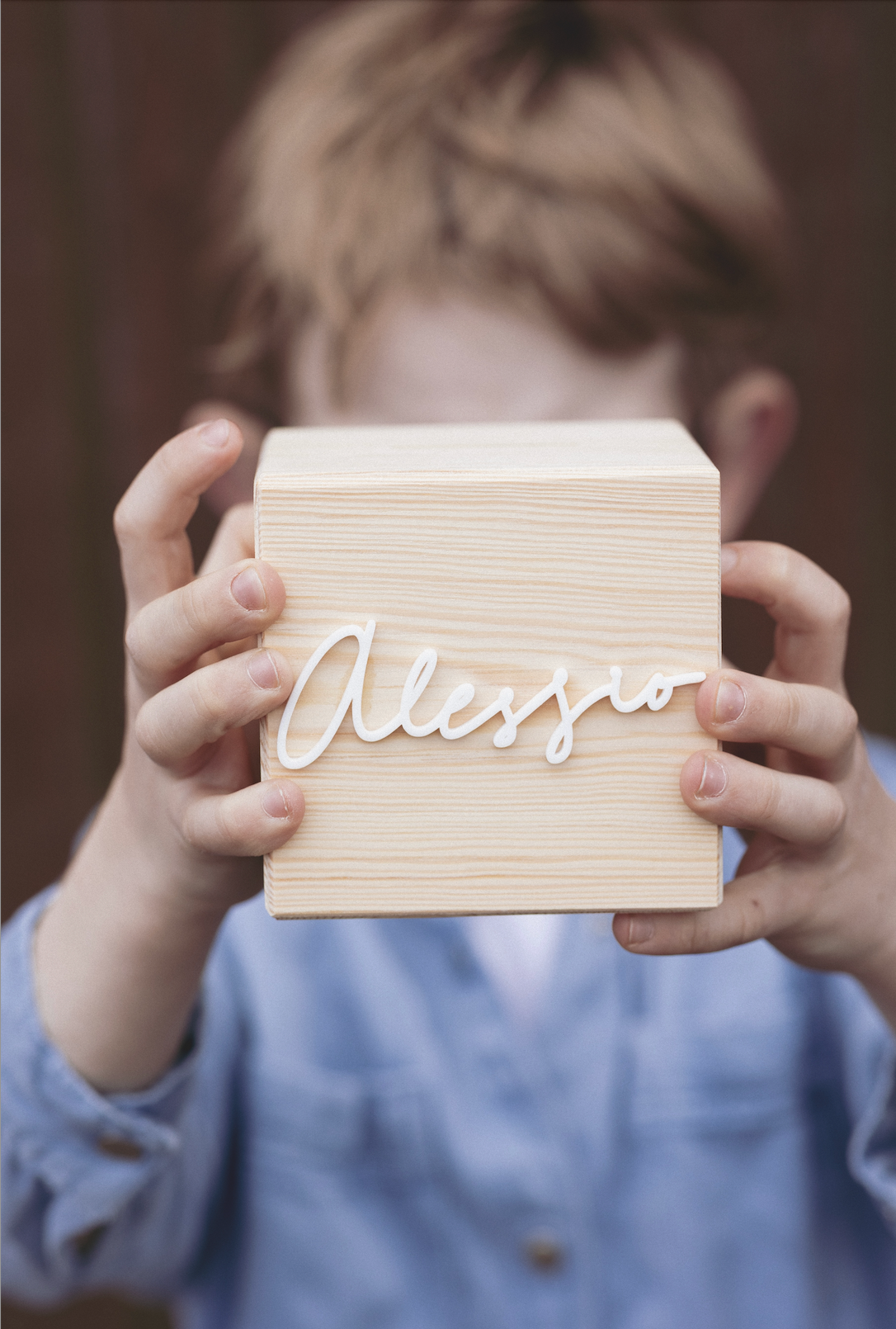 Spardose Acryl Personalisiert I Holzspardose