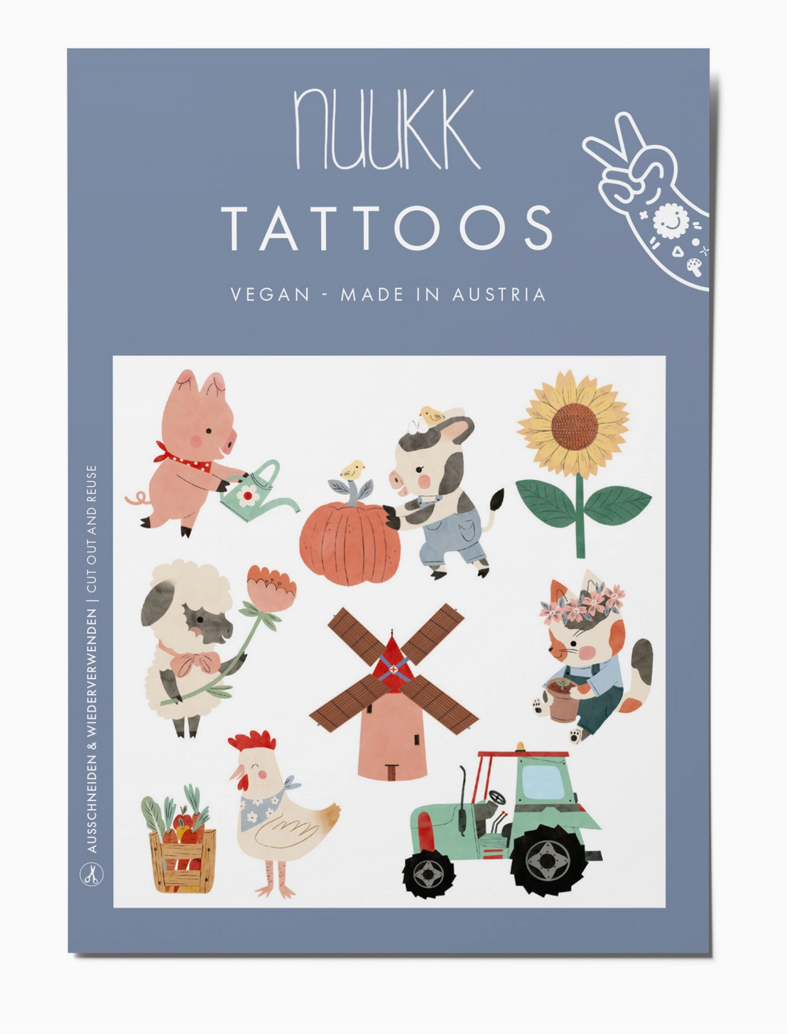 Kindertattoos “Bauernhof”