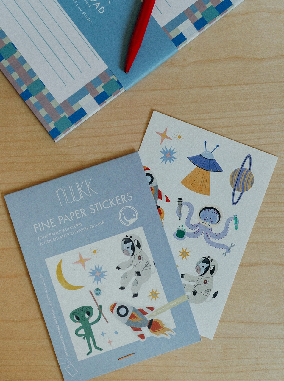 Stickerbogen "Space"