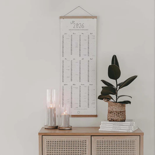 Wandkalender 2026 Eulenschnitt