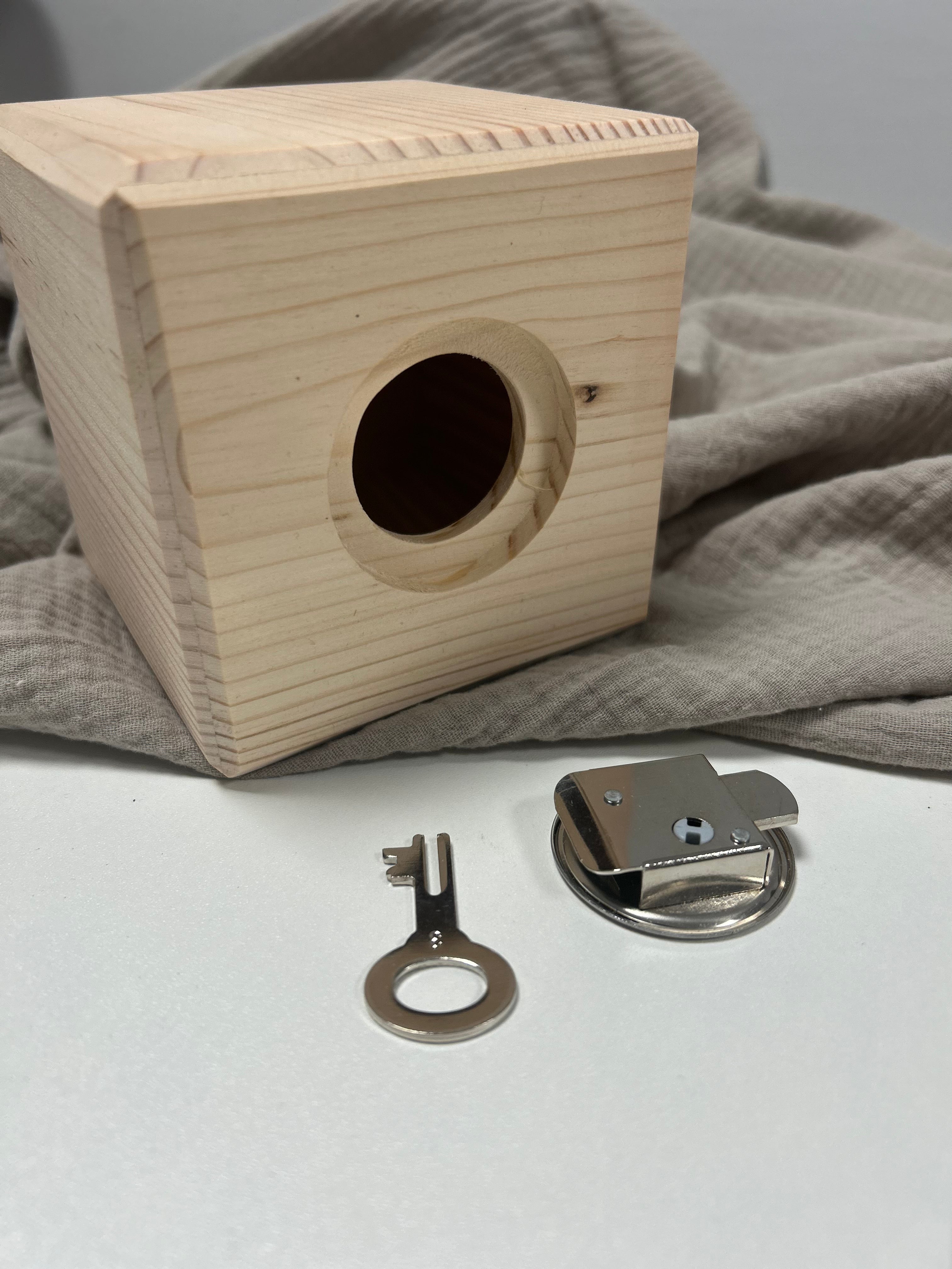 Spardose Acryl Personalisiert I Holzspardose
