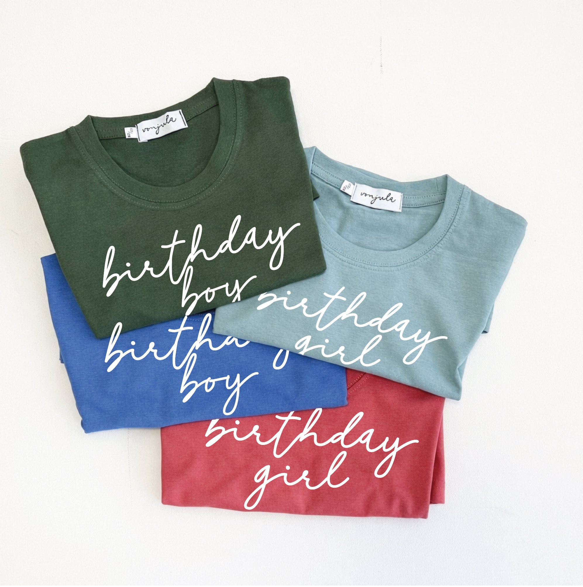 BIRTHDAY Tshirt COLOR SELECTION