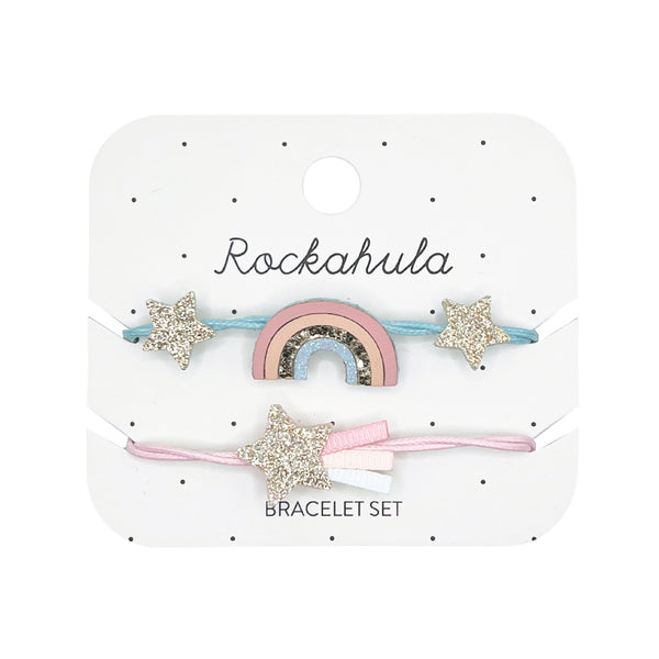 Shimmer Rainbow Bracelet Set Rockahula