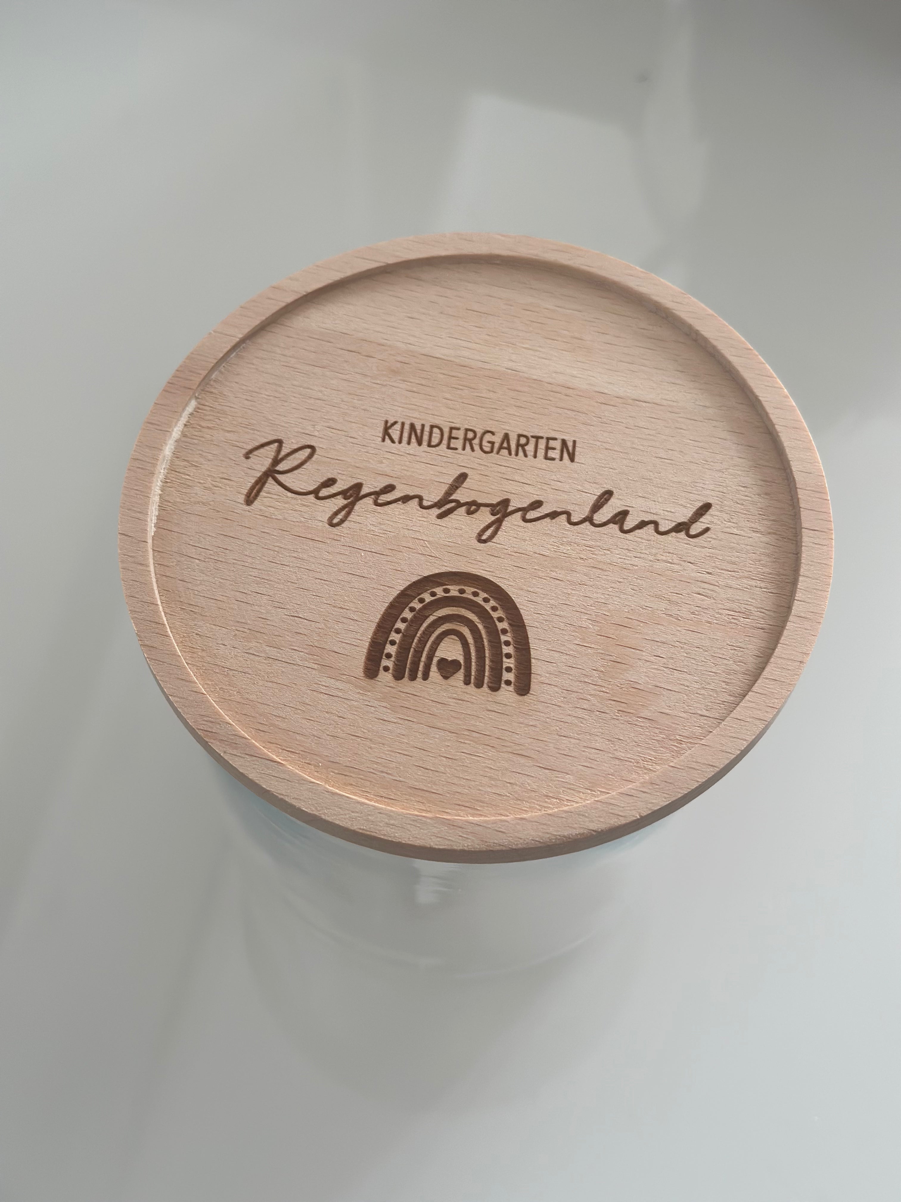 Vorratsglas mit Namen + Symbol Personalisiert