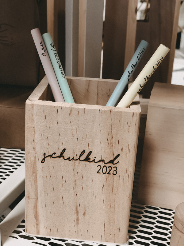 Personalisierter Bleistift Schulkind Einschulung | Schulkind 2023 | Geschenk Schulstart I Schultüte Schulstart