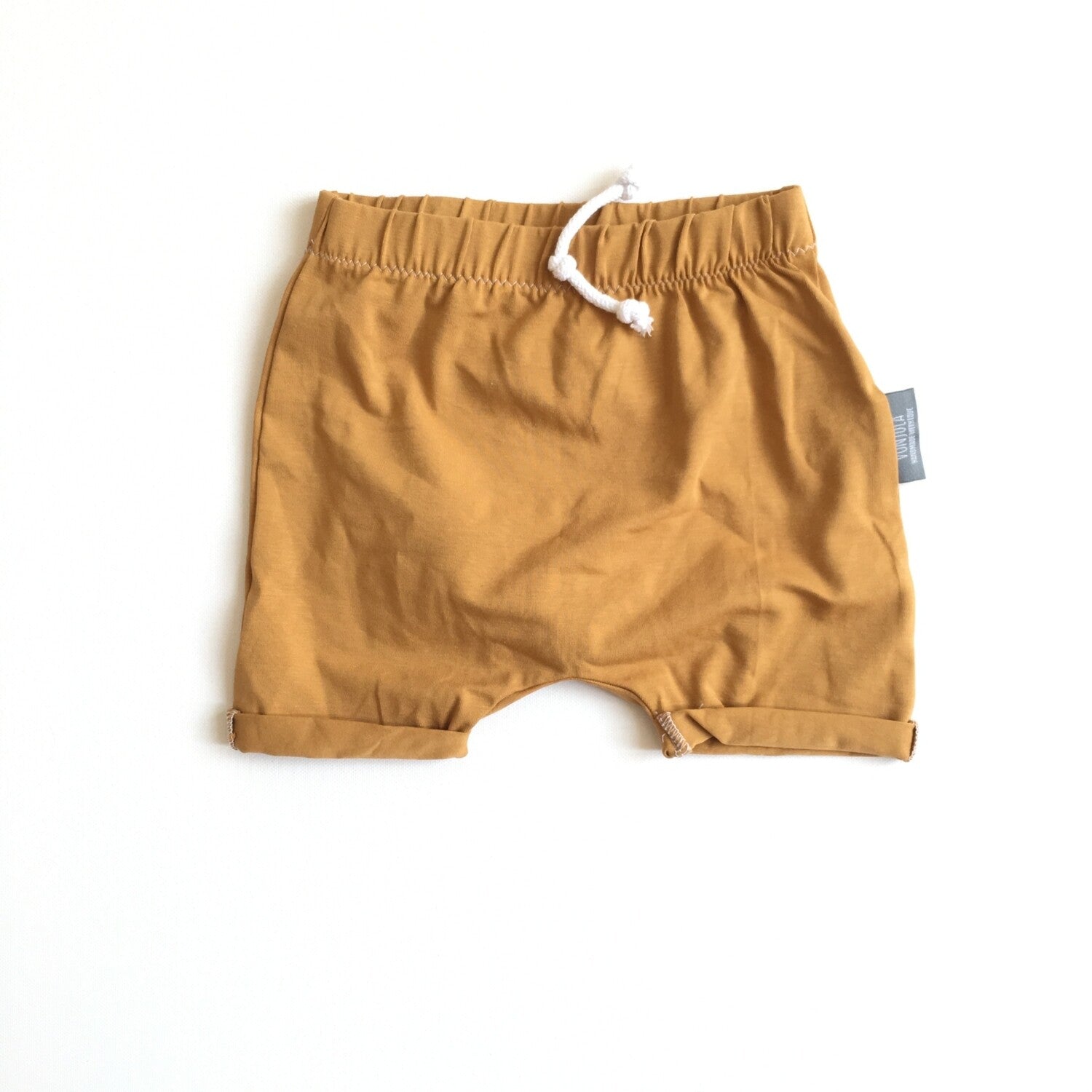 SHORTS MUSTARD