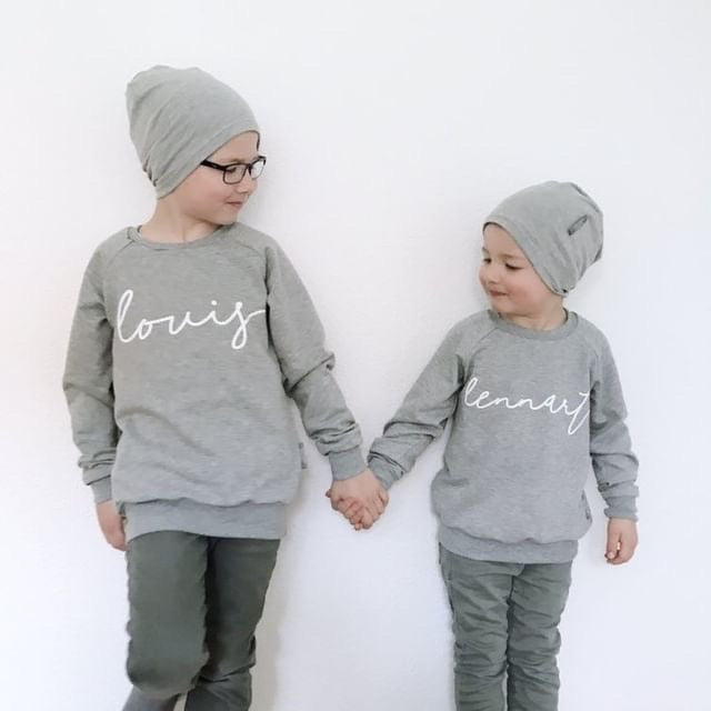 SWEATER PRINT GREY