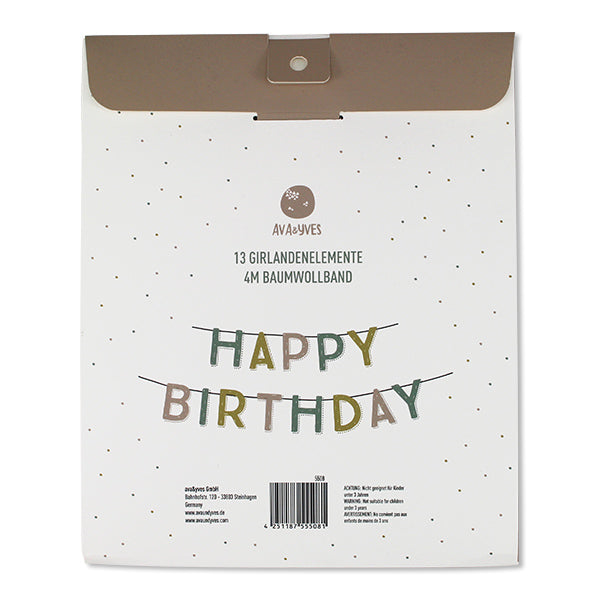 Happy Birthday Girlande