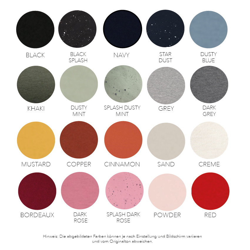 SWEATMANTEL COLOR SELECTION