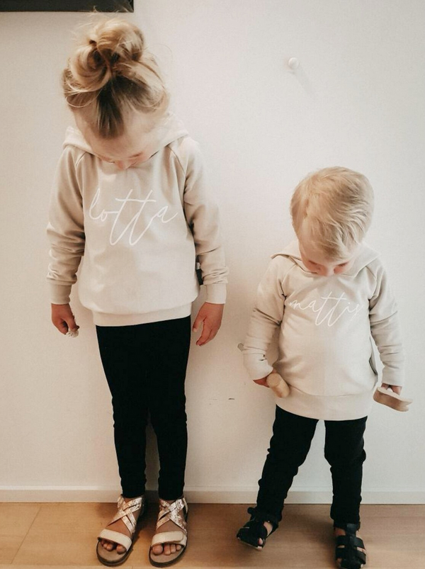 HOODIE PRINT SAND