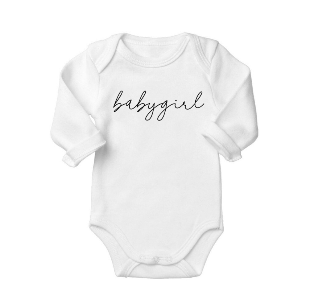 BODY LONGSLEEVE BABYGIRL WHITE