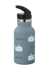 Blauer Wal Trinkflasche Fresk Thermoflasche