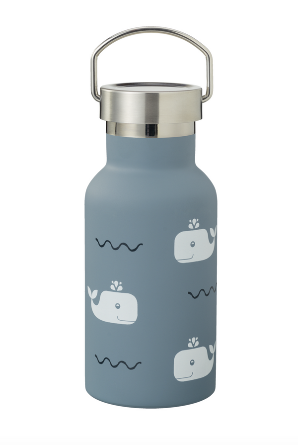 Blauer Wal Trinkflasche Fresk Thermoflasche