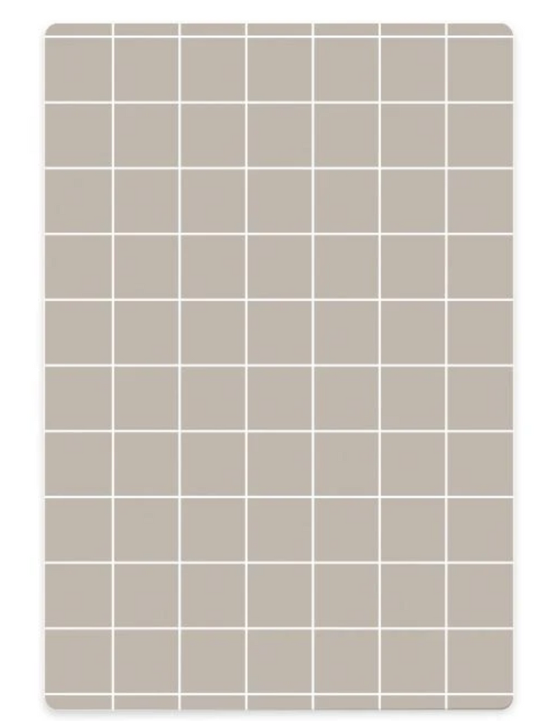 KLEINES SCHNEIDEBRETT DUSTY PINK GRID