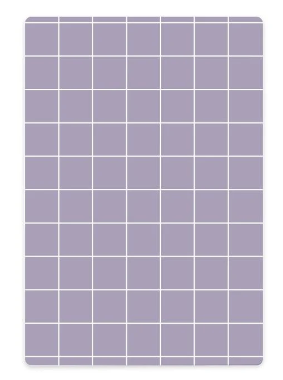 KLEINES SCHNEIDEBRETT LILAC GRID