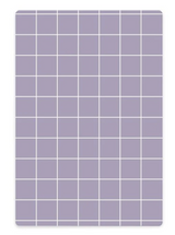 KLEINES SCHNEIDEBRETT LILAC GRID