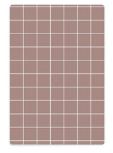 KLEINES SCHNEIDEBRETT DUSTY PINK GRID