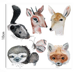 PORZELLANSTICKER NOCH MEHR TIERE