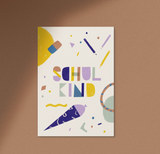 Postkarte Schulkind / Einschulung
