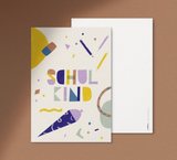Postkarte Schulkind / Einschulung