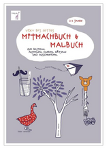 Vicky Bo's fettes Mitmachbuch & Malbuch. Zum Basteln, Ausmalen, Kleben, Rätseln und Ausschneiden. 2-6 Jahre