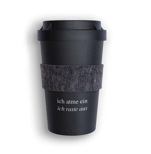 Trinkbecher Ich raste aus Heybico