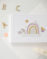 Freundebuch Einhorn Gruenwald Design