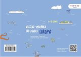 Wissens-Malbuch für Kinder - EUROPA Landschaften, Tiere und typische Dinge zum Ausmalen. 6-12 Jahre