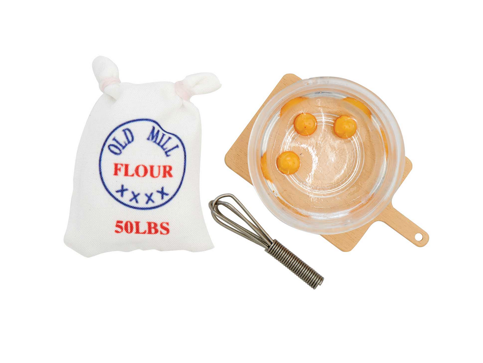 Rico Design Miniatur Back-Set 4teilig I Wichtelzubehör