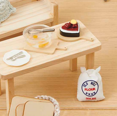 Rico Design Miniatur Back-Set 4teilig I Wichtelzubehör