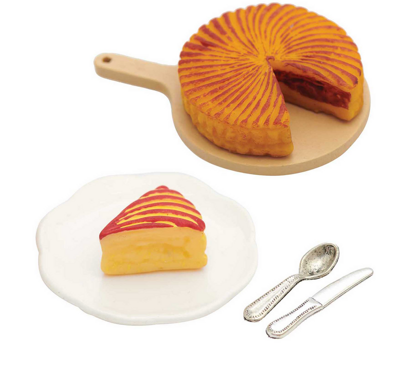Rico Design Miniatur Kuchen Set 6teilig I Wichtelzubehör
