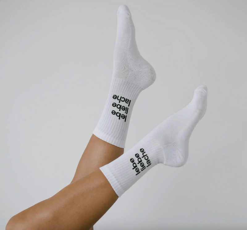 Socken Lebe Liebe Lache Eulenschnitt