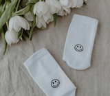 Socken Smiley Eulenschnitt