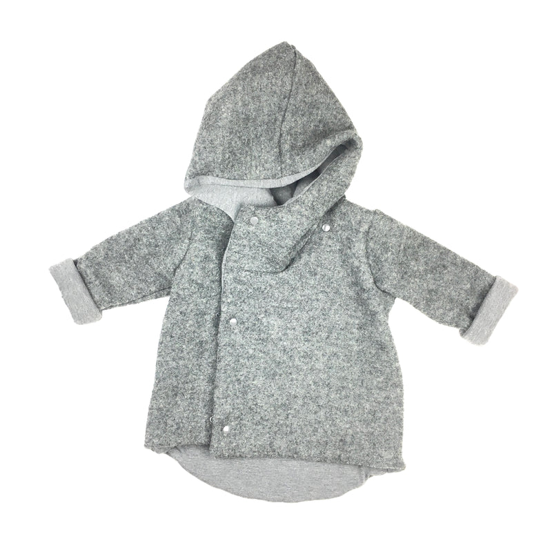WALKMANTEL MIDDLE GREY