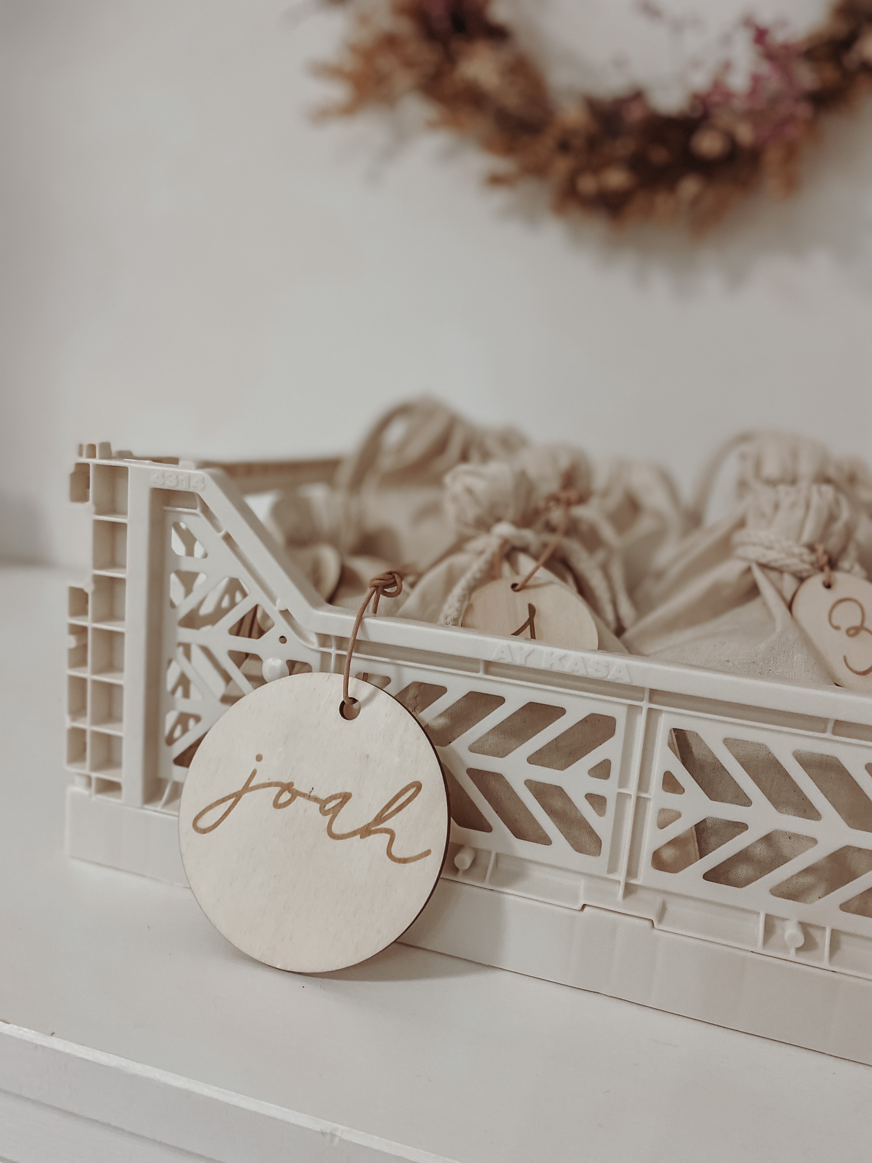 Personalisierte Adventskalenderzahlen plus Namensschild | Adventskalender von 1-24 | Weihnachtsgeschenk | Advent | Weihnachtsdeko