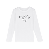 BIRTHDAY LONGSLEEVE WHITE