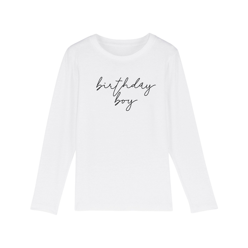 BIRTHDAY LONGSLEEVE WHITE
