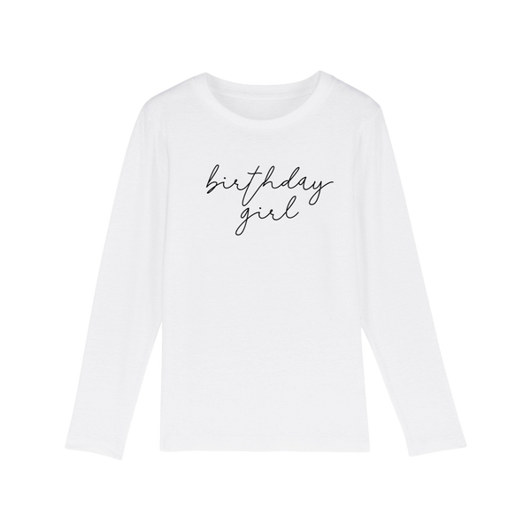 BIRTHDAY LONGSLEEVE WHITE
