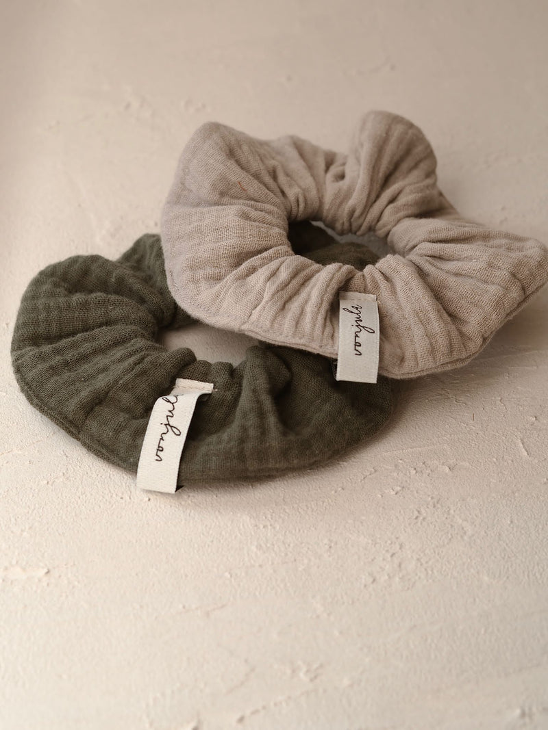 Scrunchie Musselin
