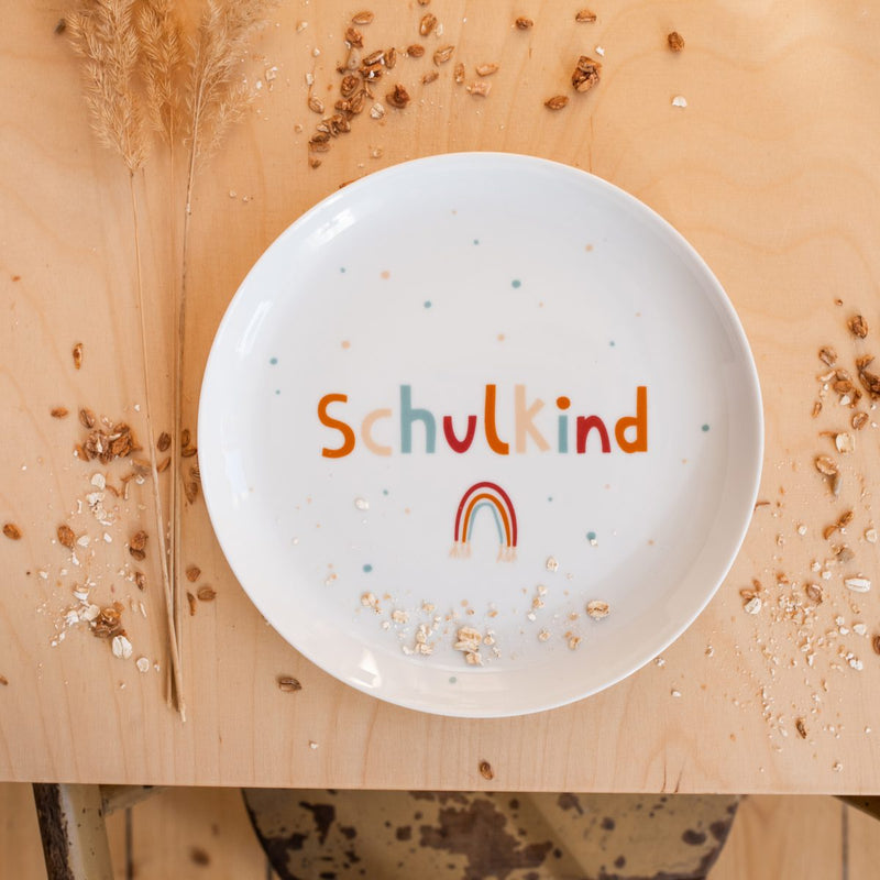 Porzellanteller “Schulkind”, Serie ‘Under the Sea’ (20 cm)