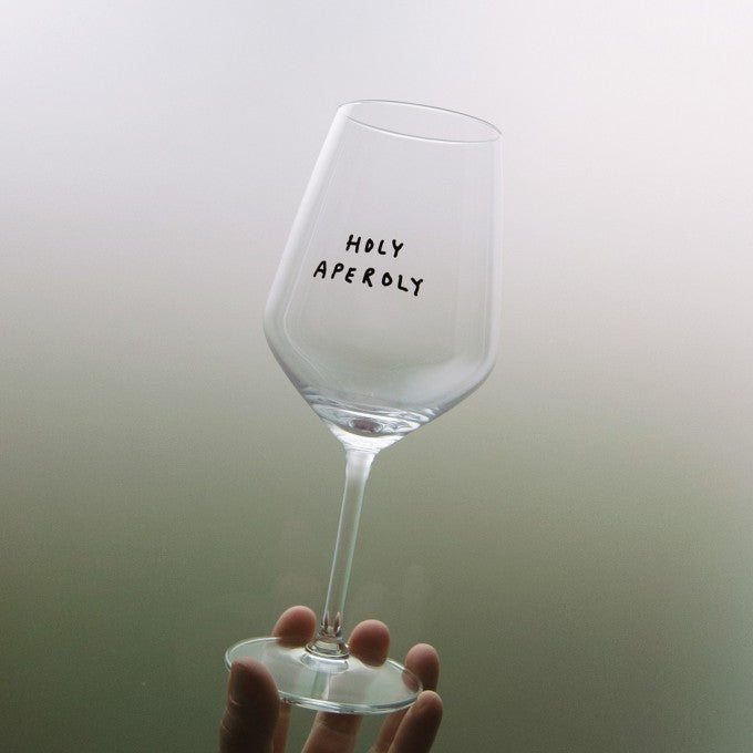 "Holy Aperoly" Glas by Johanna Schwarzer × selekkt
