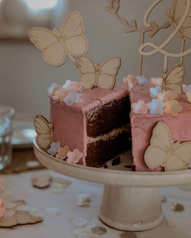Caketopper Set Schmetterling
